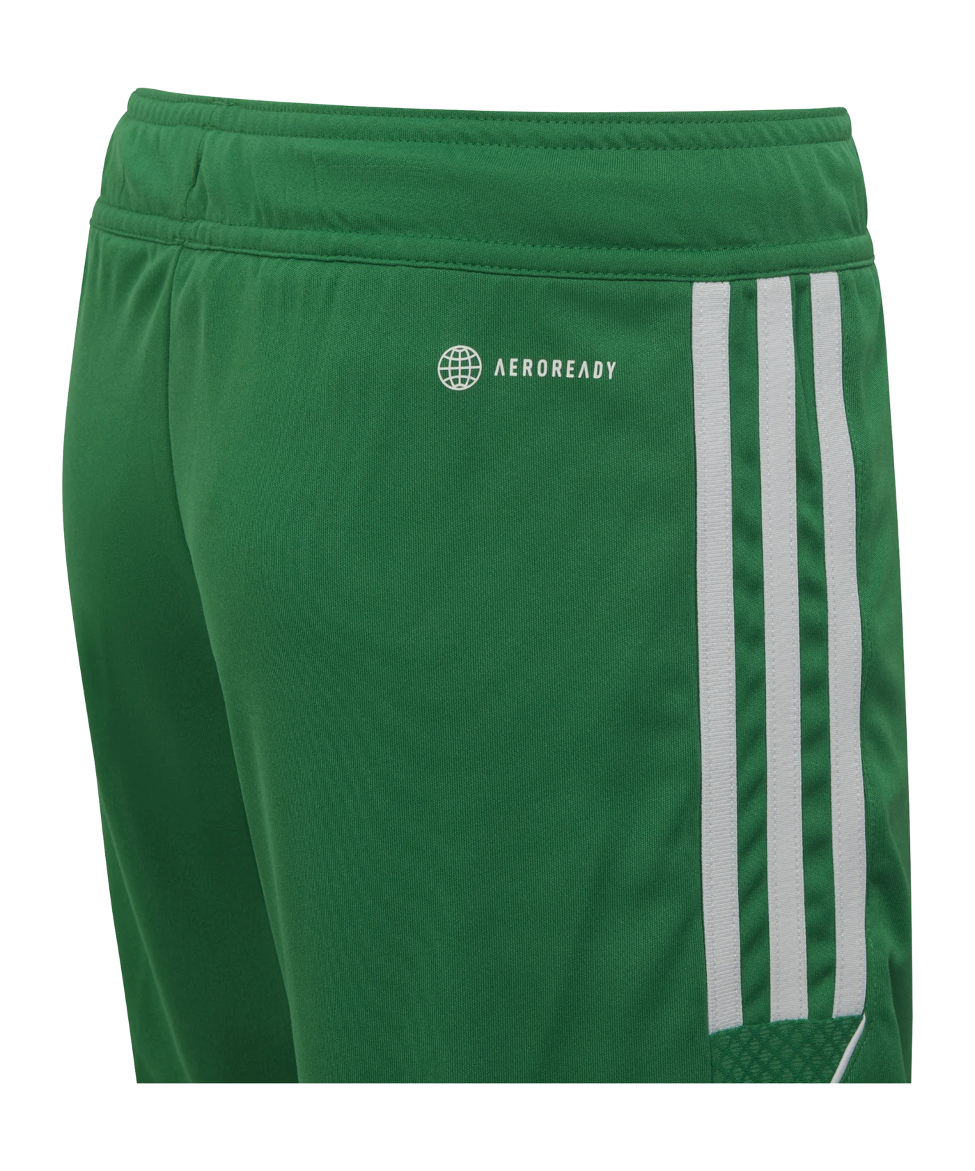 adidas Tiro 23 Short Kids Dunkelgrün Weiss