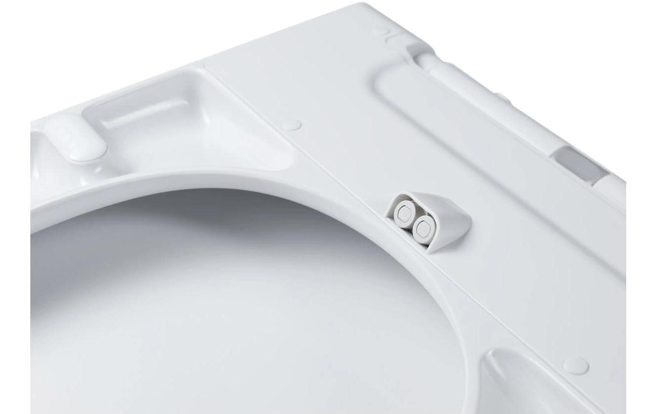 Toilettensitz Lavalino mit Duschfunktion, Weiss<br>WC-Sitz