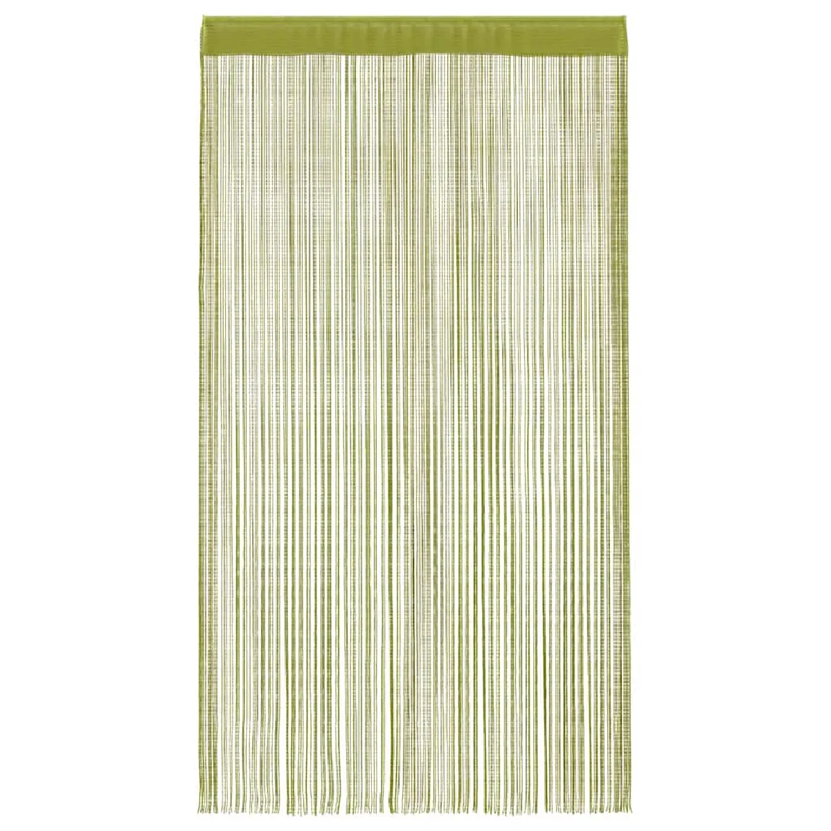 vidaXL Rideau en fils Vert
