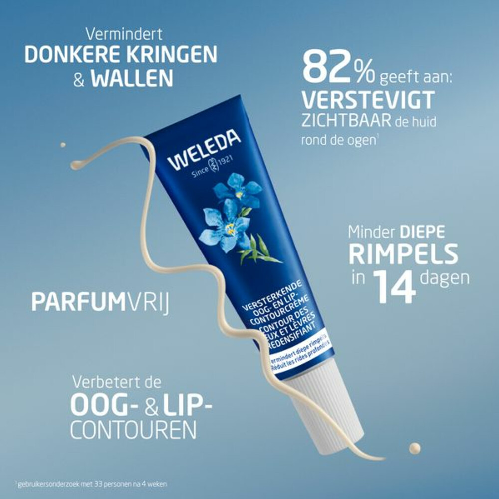 WELEDA Blauwe Gentiaan & Edelweiss Oog- en Lipcontourcrème10 ml