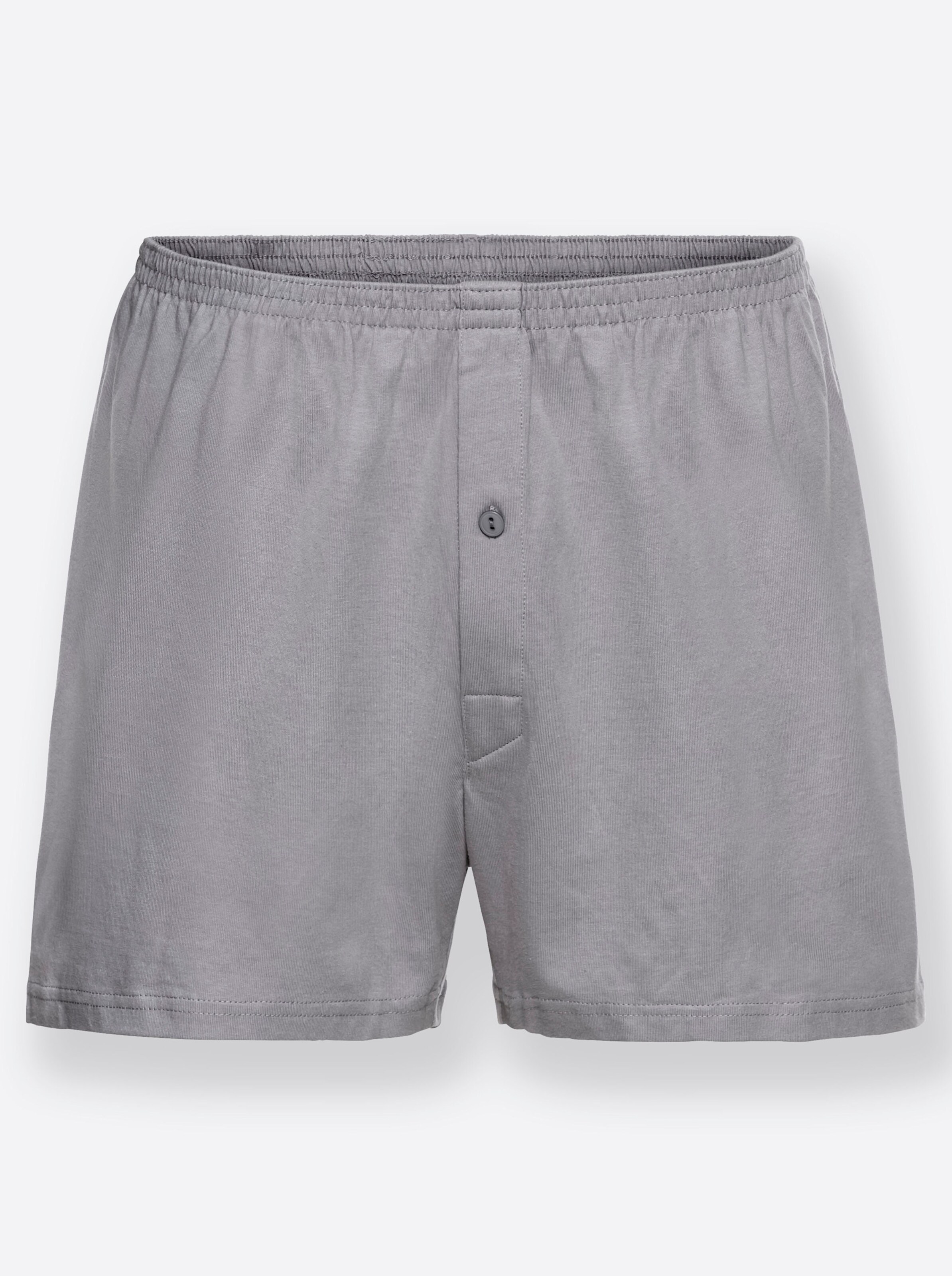 KINGsCLUB Boxershorts in grau-sortiert