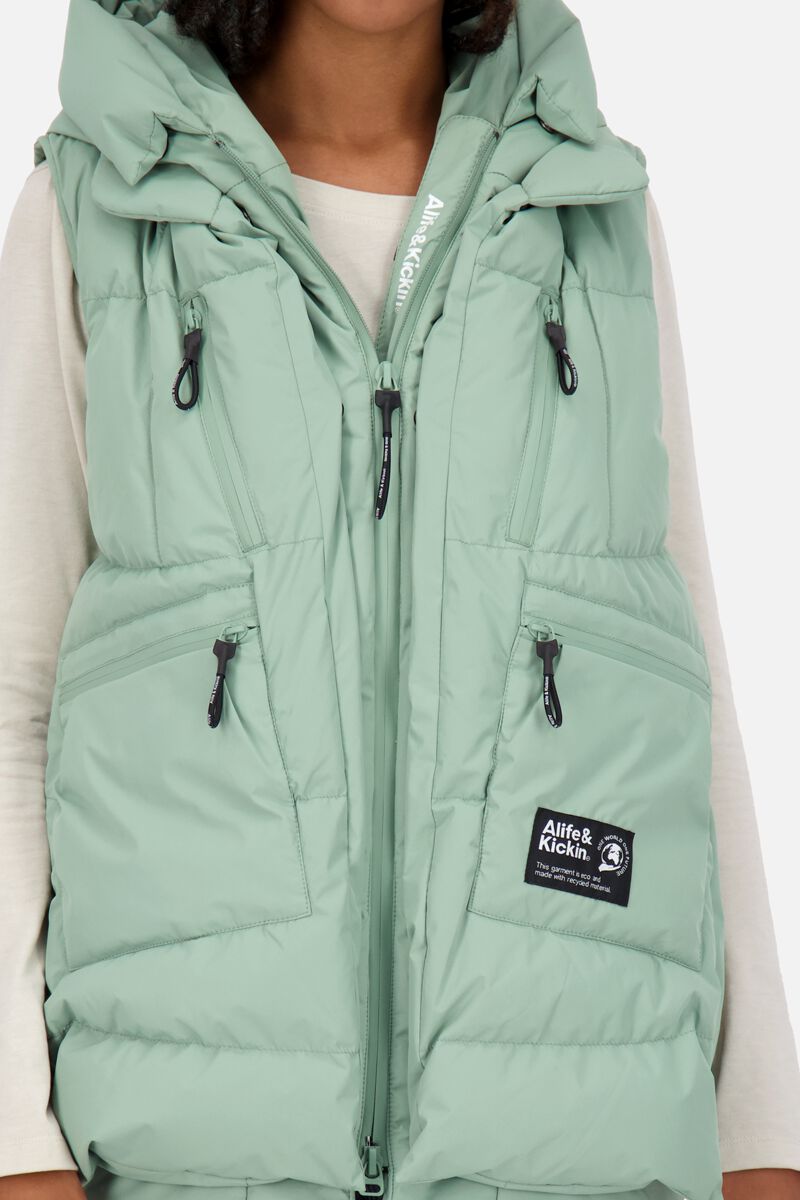 RachaAK A - Doudoune Longue Sans Manches | Alife and Kickin Veste