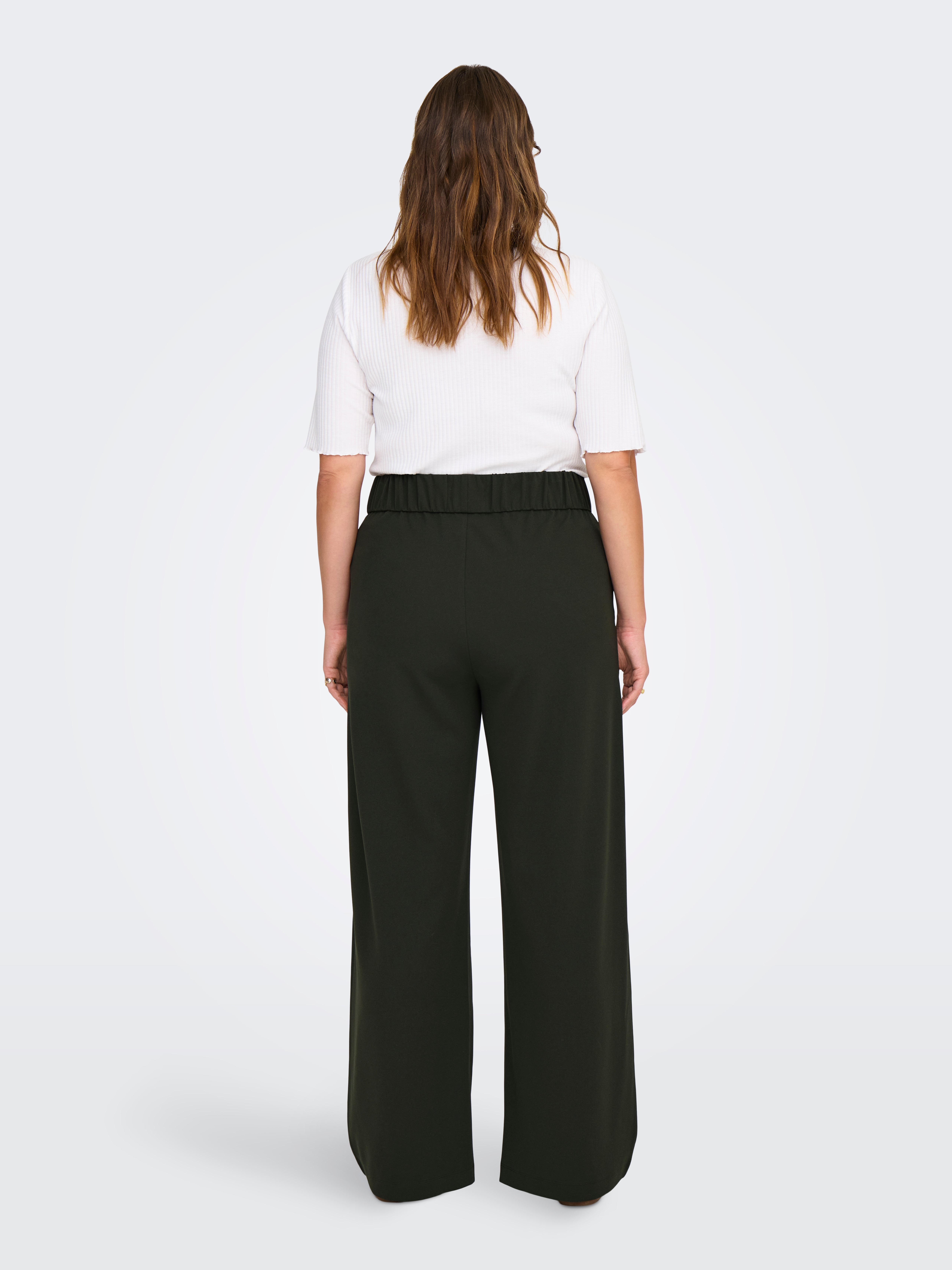 CARSTILLA Normal geschnitten Hose mit weitem Beinschnitt Peat