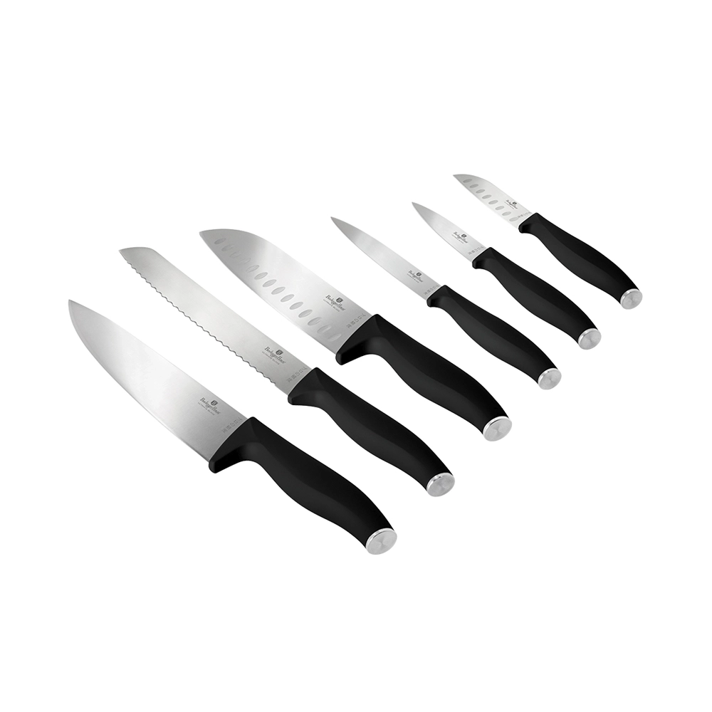 Berlinger Haus 6-teiliges Messer-Set Matte Black Collection