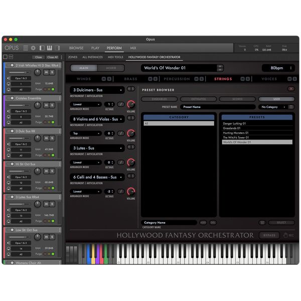 EastWest Hollywood Fantasy Orchestrator