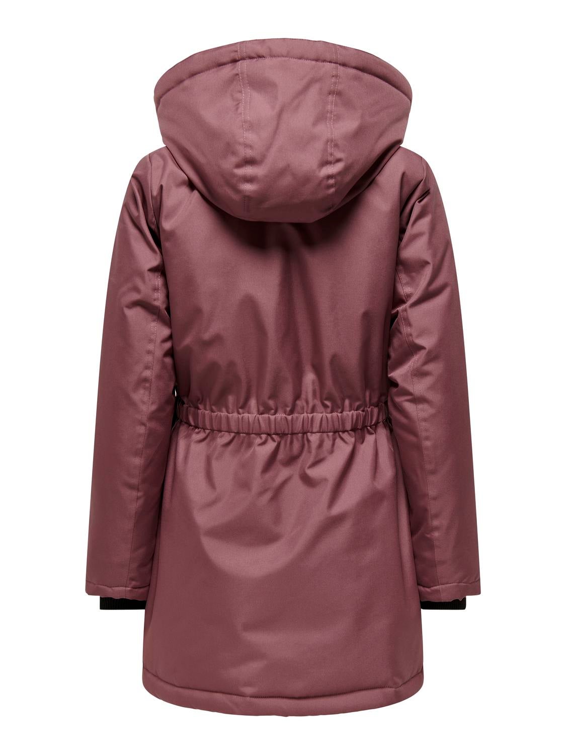ONLMIE Langer Parka Rose Brown