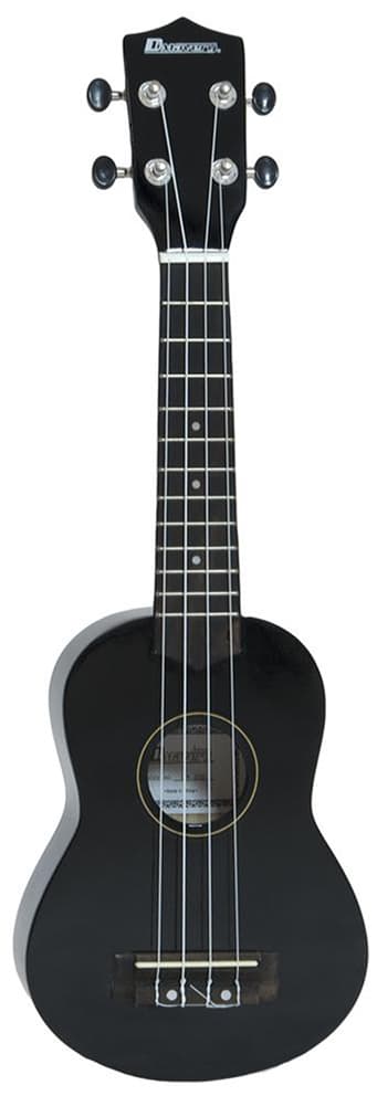 DiMavery UK-200 Ukulele, Sopran, Sort