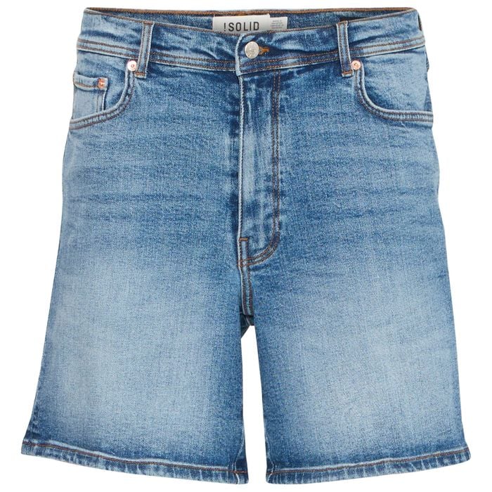 Solid Ryan Denim Short Heren
