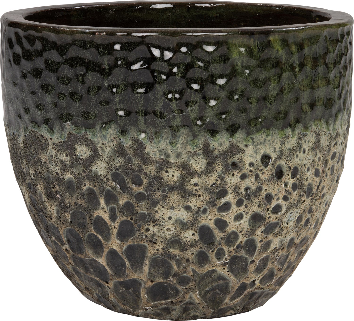 Intratuin bloempot Atlantic groen D 35 H 30 cm