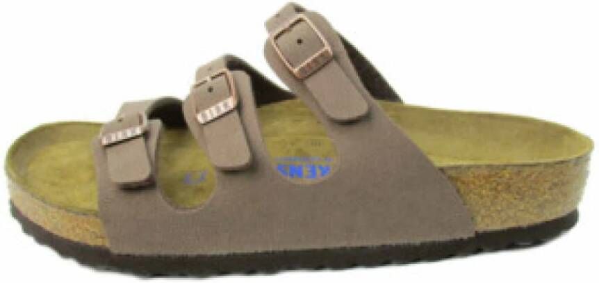 Birkenstock Bruine Slippers Comfortabel Stijlvol