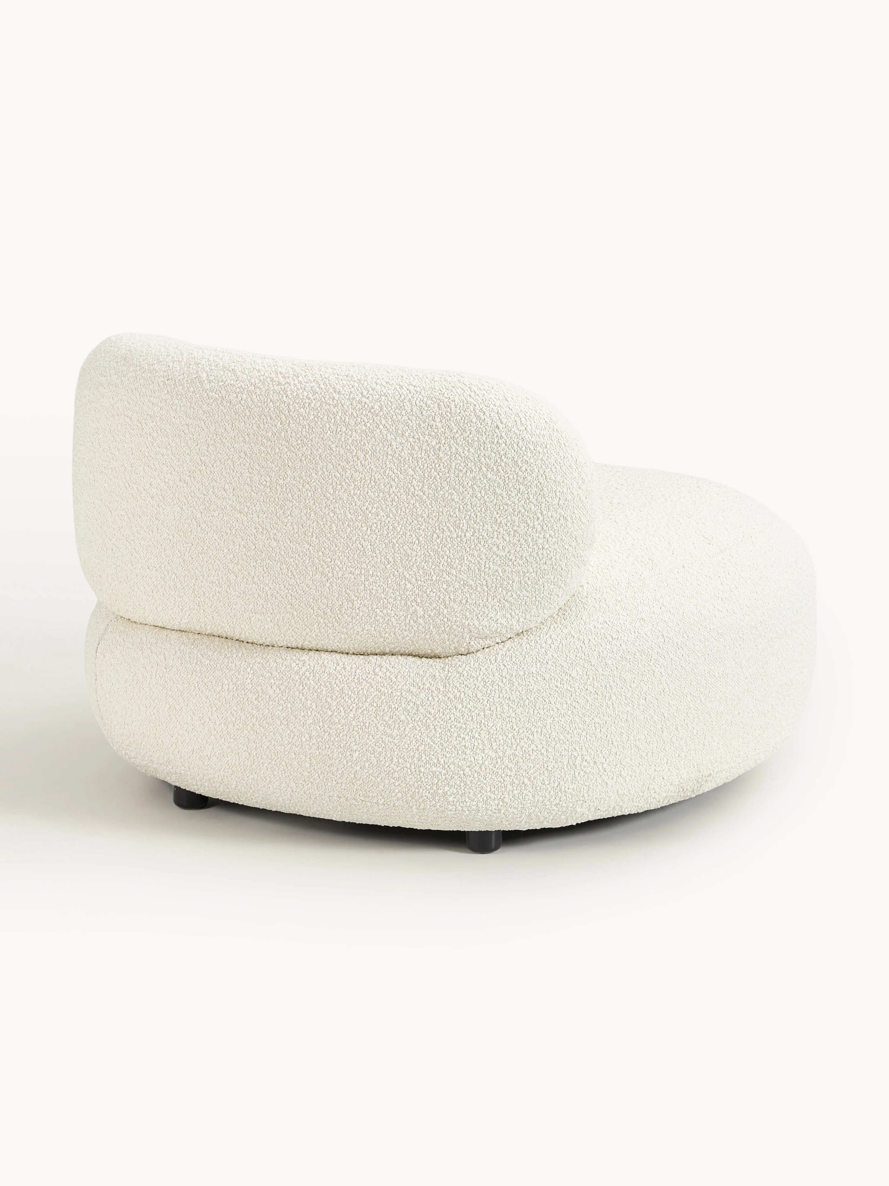 Bouclé loungefauteuil Alba