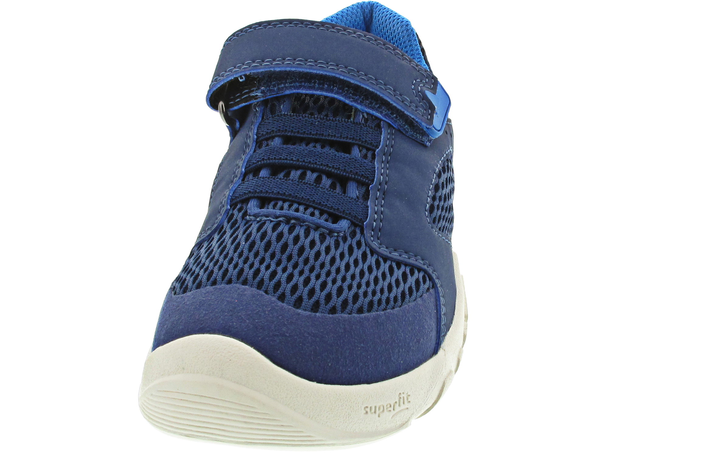 Superfit TRACE Kletthalbschuh blau