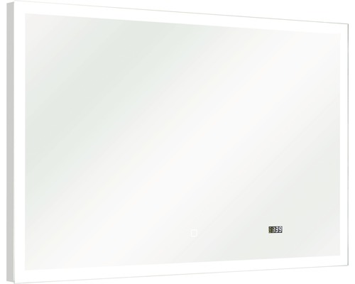 LED badkamerspiegel met klok pelipal Filo Rustico 70x110 cm IP44