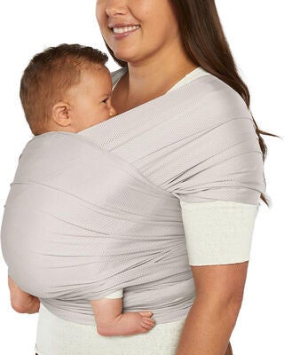 Ergobaby Aura Wrap Mesh Bæresjal, Soft Grey