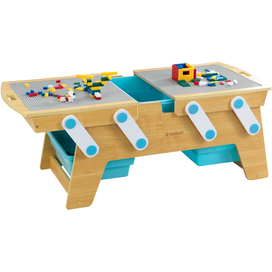 KidKraft® Spieltisch Building Bricks Play N Store