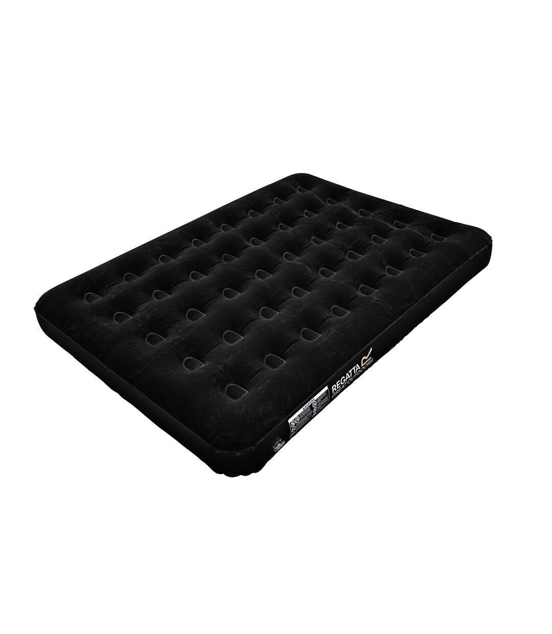 Regatta - Matelas double gonflable (Noir) (Taille unique) - UTRG512