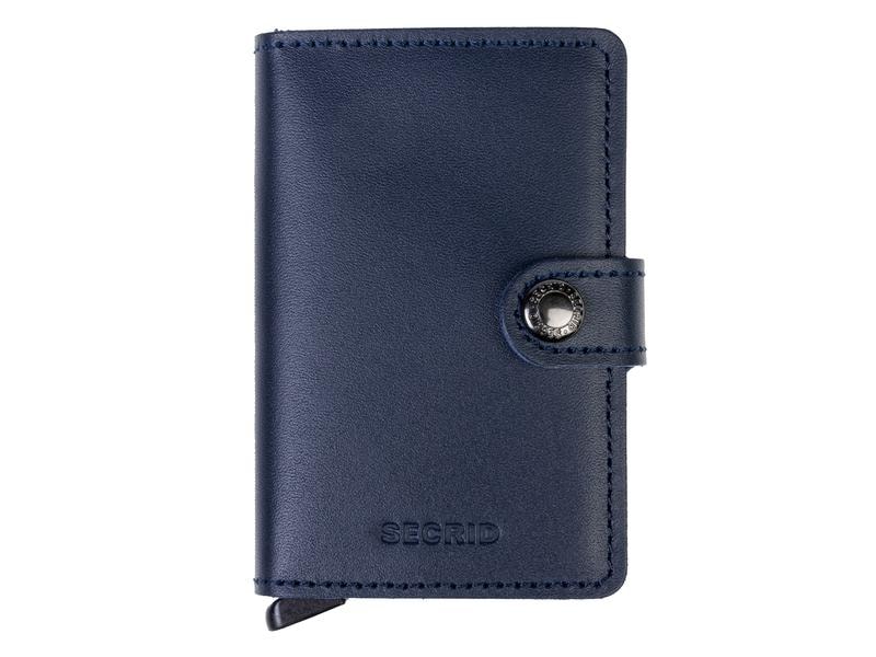 SECRID Portemonnaie Miniwallet Navy Geldbörse mit RFID-Schutz