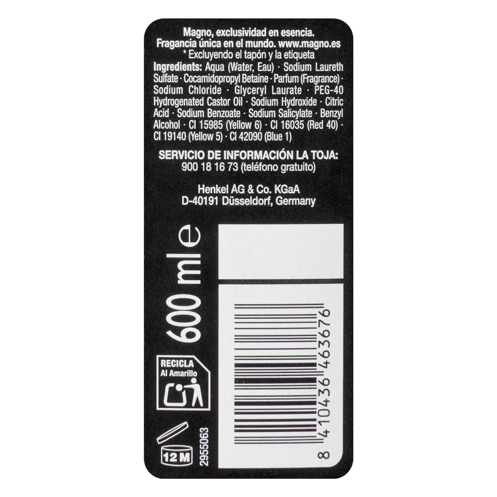 Gel de bain classique Magno Original