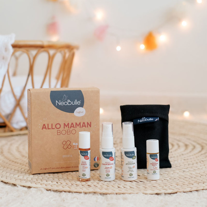 Coffret de soins essentiels bio Allô Maman Bobo !
