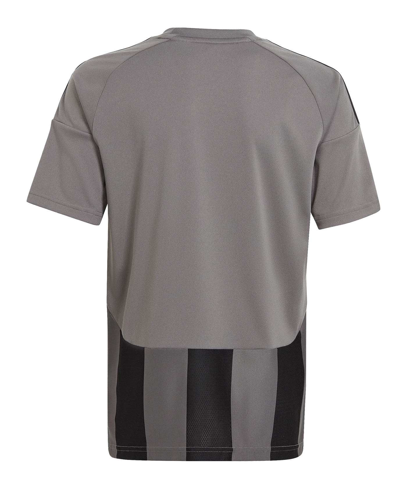 adidas Striped 24 Trikot Kids Grau Schwarz