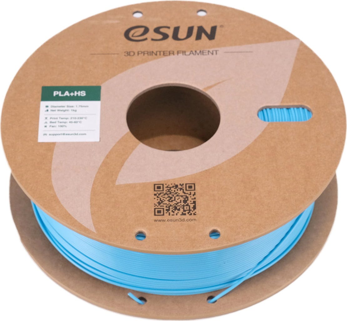 eSUN  PLA+HS Space Blue, 1,75 mm / 1000 g    PLA-Filament für den Hochgeschwindigkeitsdruck