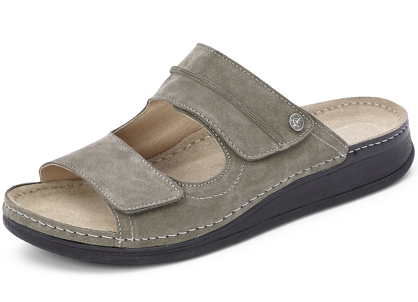 Mubb Pantolette mit flotter Biesenzier