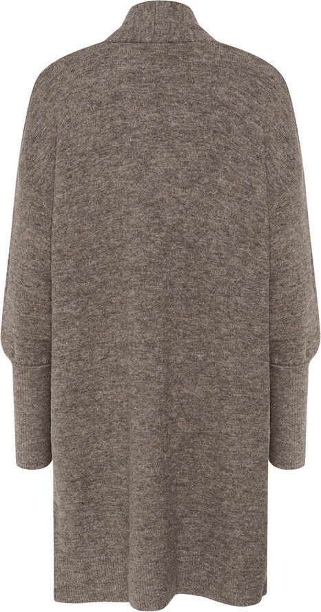 Soaked in Luxury SLElta Plain Cardigan LS Brindle melange
