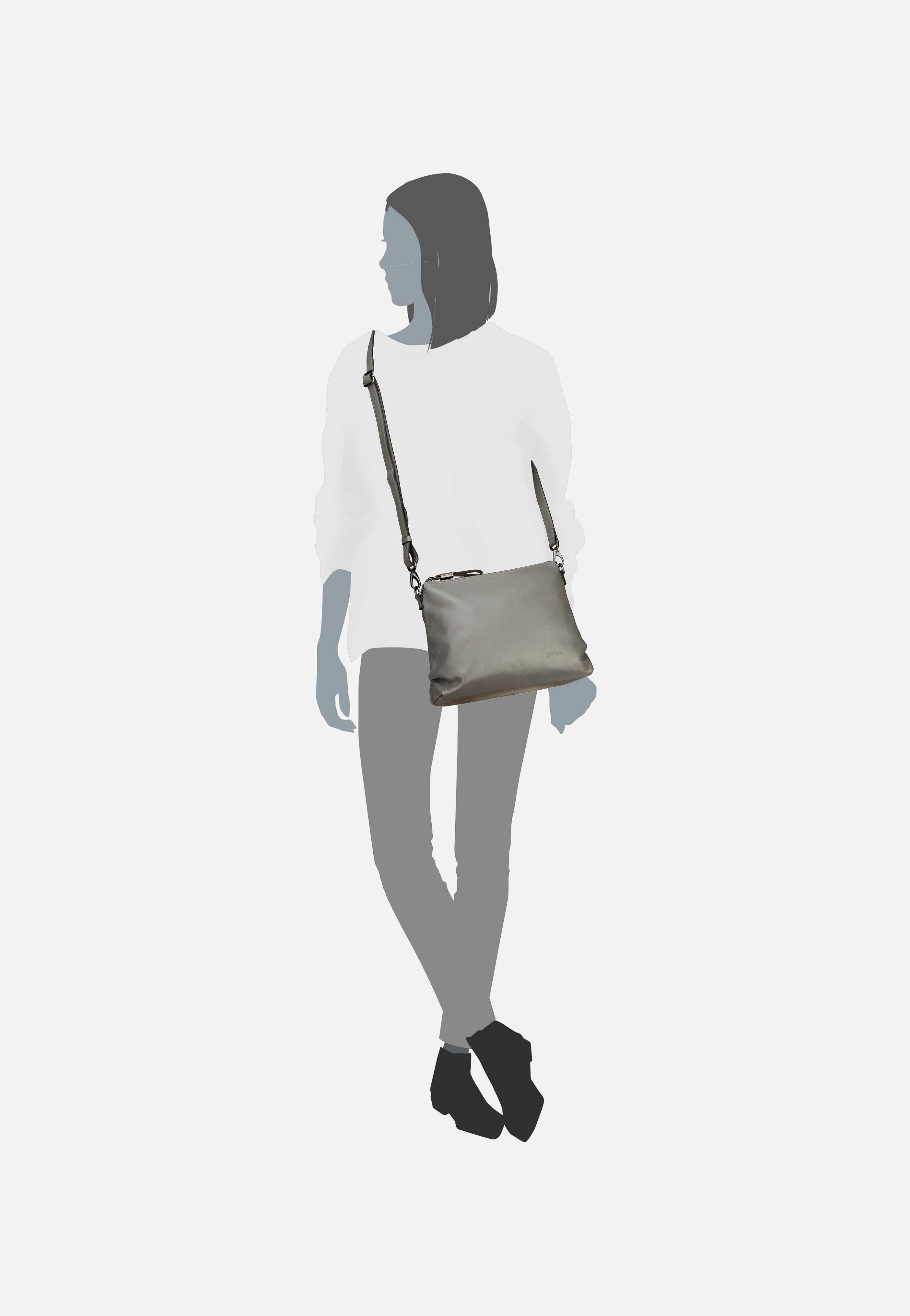 Bella 7244 Granite - Crossbody Bag