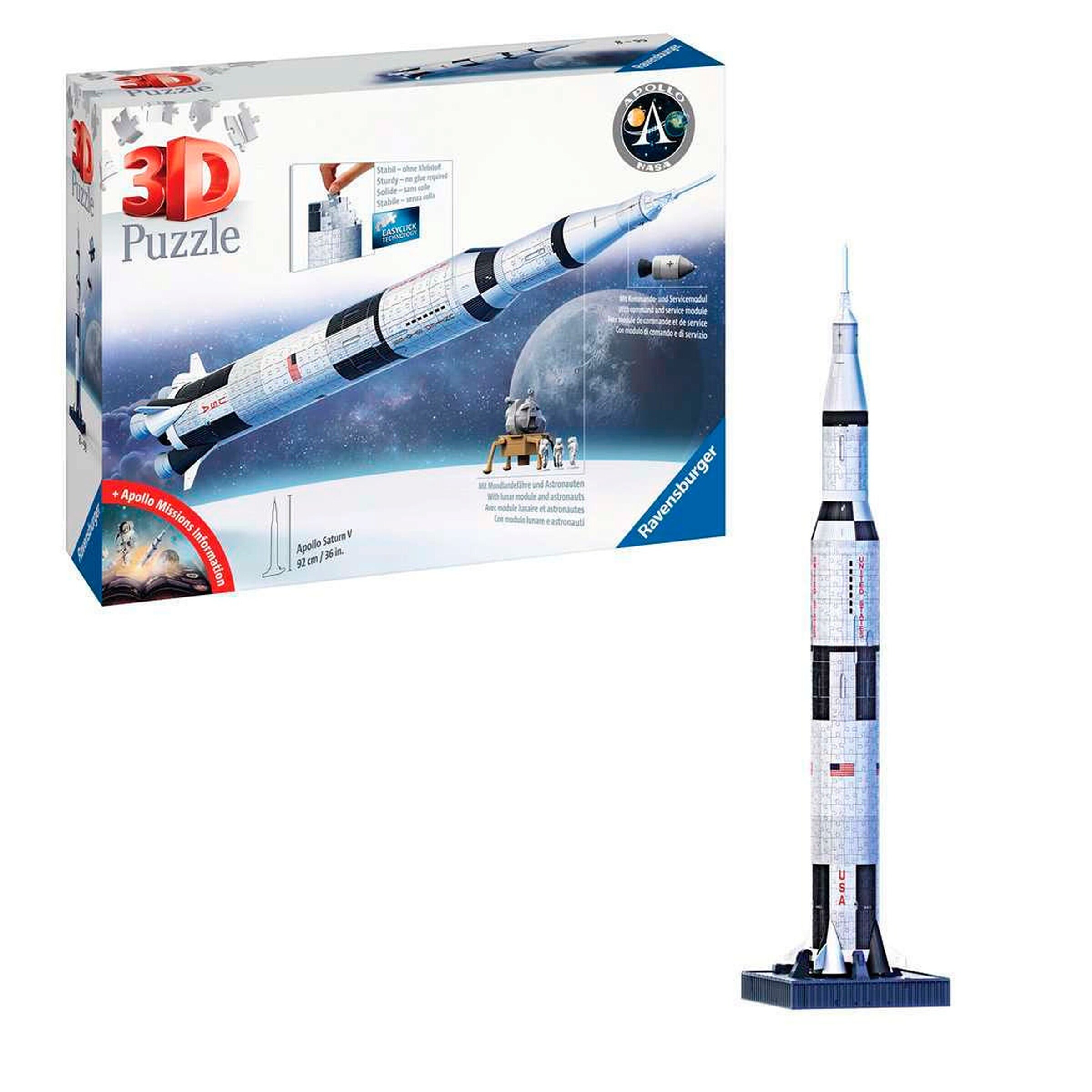 Ravensburger Apollo Saturn V Rakete