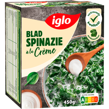Iglo Bladspinazie à la crème 450 g