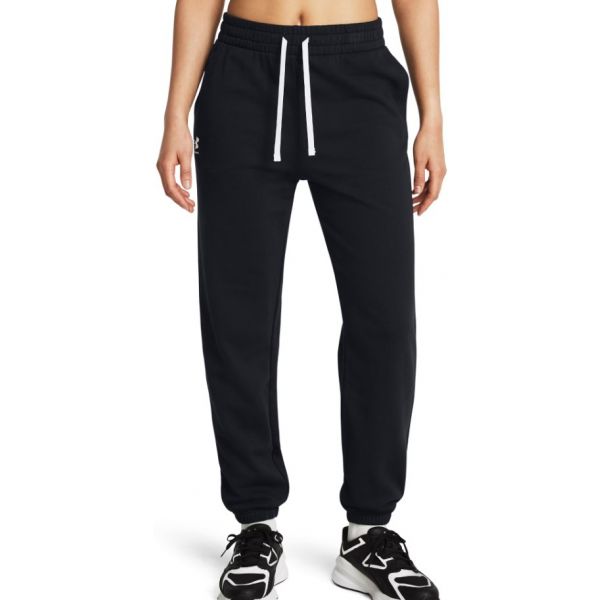 Under Armour Calças Ua Rival Terry Jogger-blk 1382735-002 XXL Preto