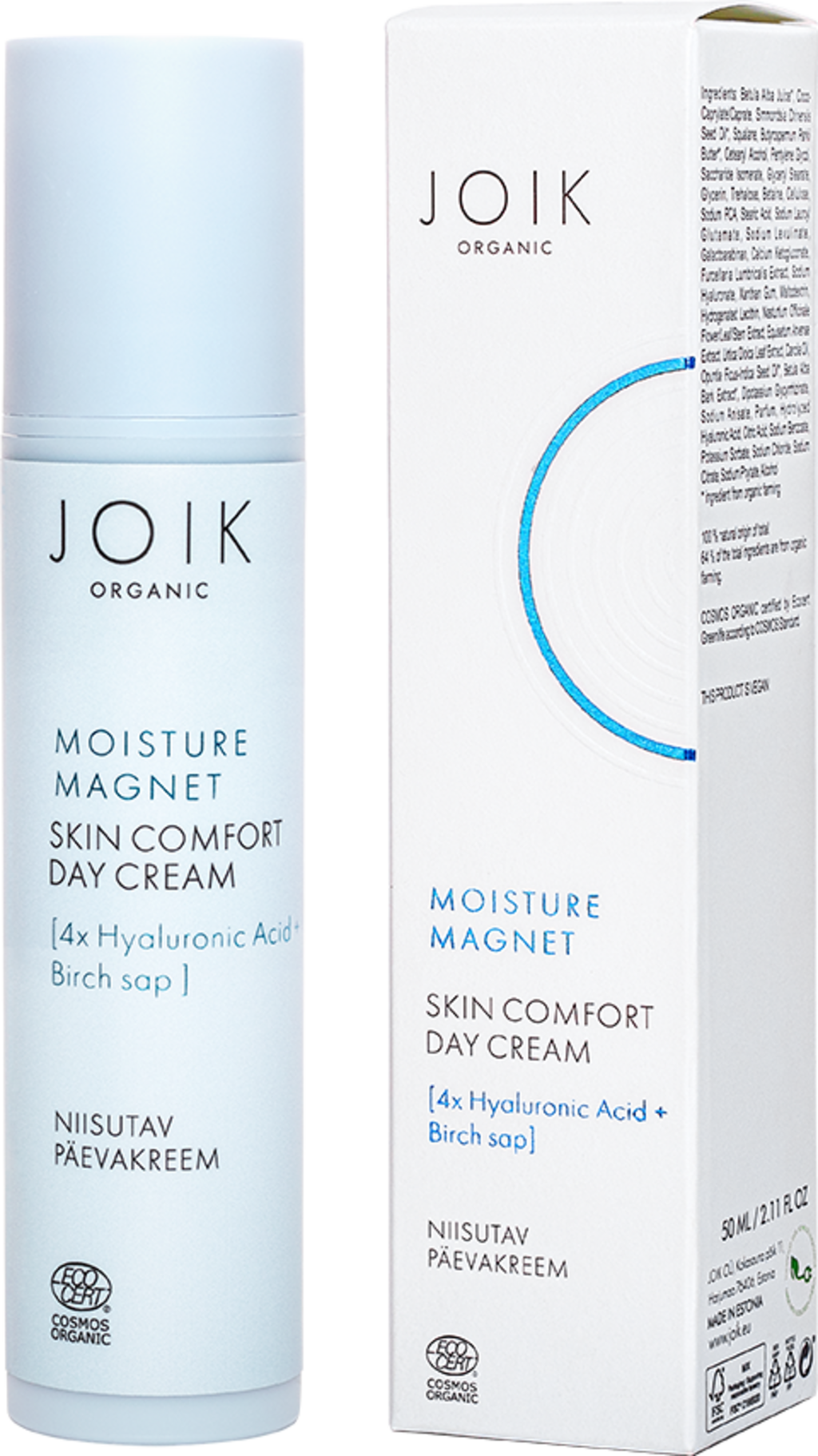 JOIK Organic  Moisture Magnet Skin Comfort Day Cream, 50 ml