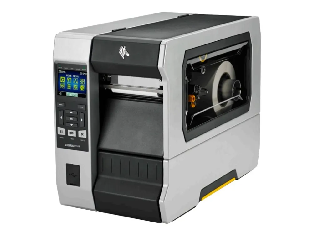 Zebra ZT610 - Etiketprinter - direkte termisk/termisk overførsel - Rulle (11,4 cm) - 203 dpi - op til 356 mm/sek. - USB 2.0, seriel, Gigabit LAN, USB vært, Bluetooth 4.0