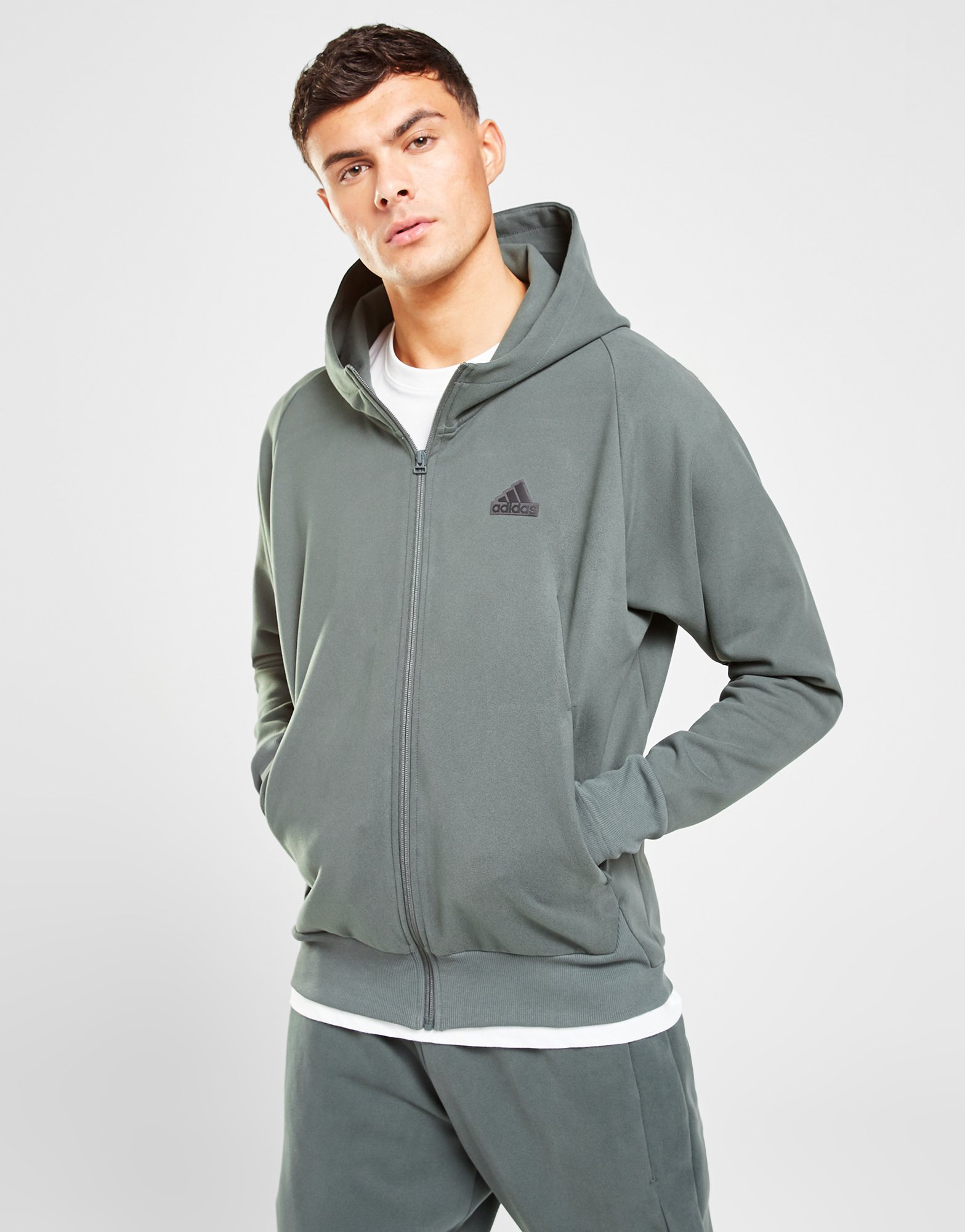 adidas Veste de survêtement à capuche zippée Z.N.E. Winterized