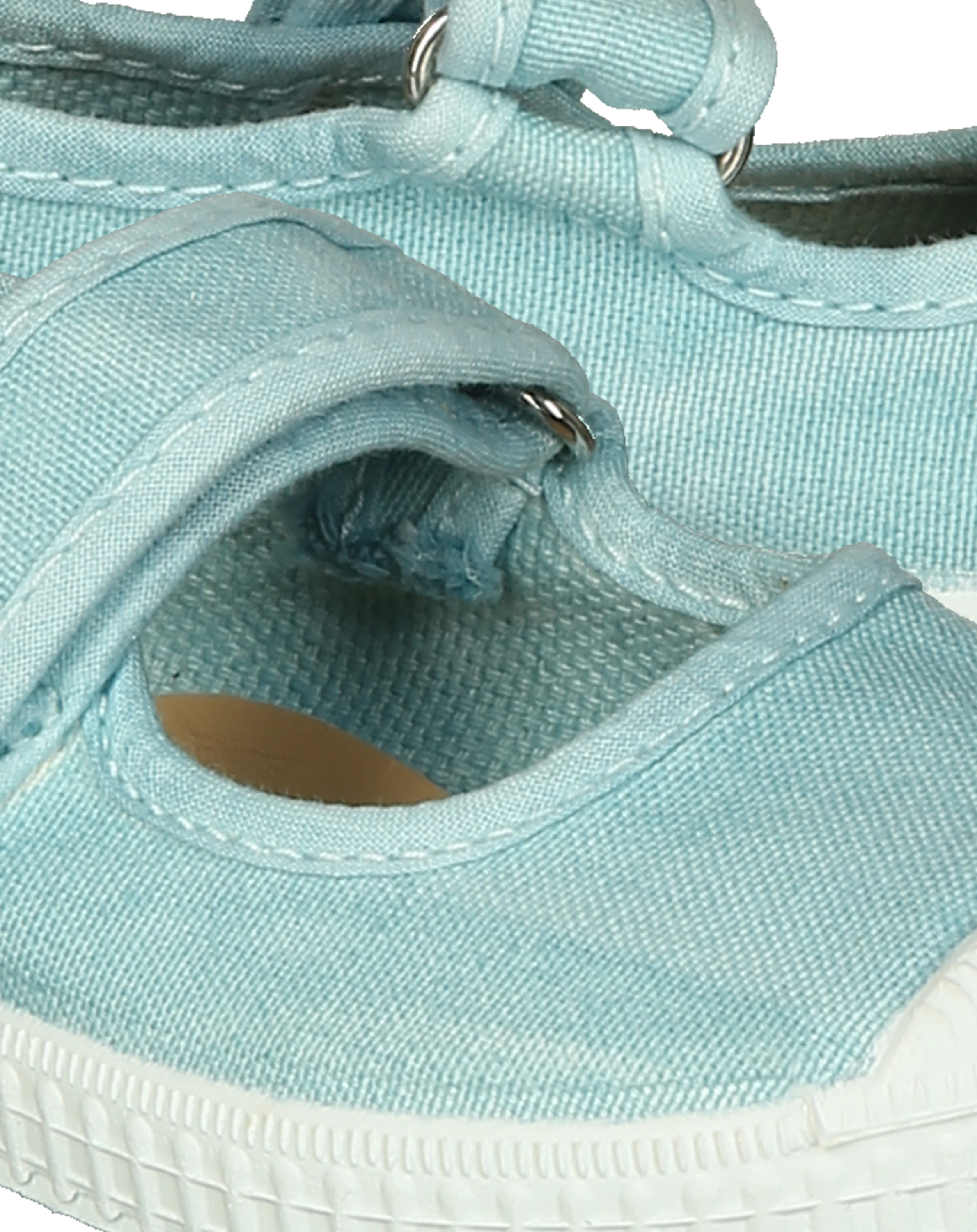 Ballerinas MERCEDES PUNT TINTADO in washed azul lago