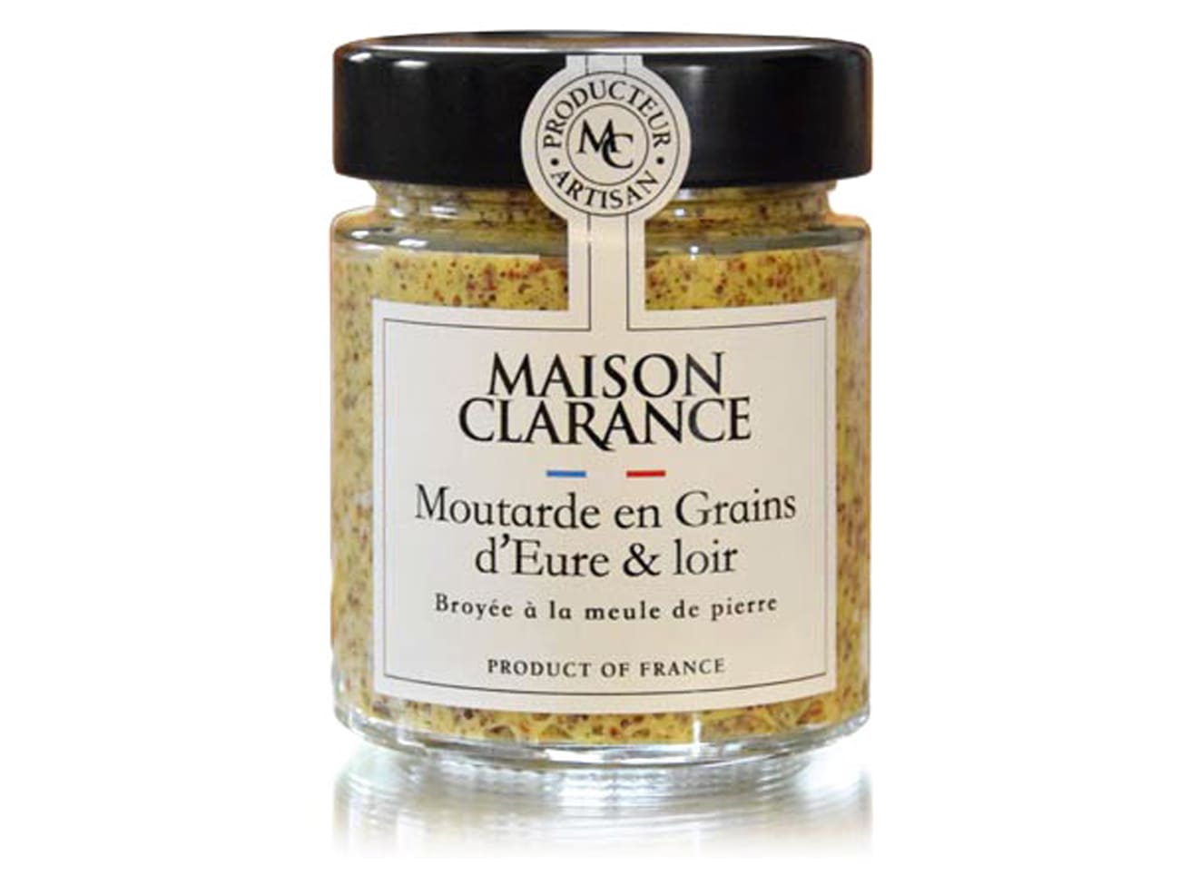 Moutarde en grains - 130 g - Maison Clarance