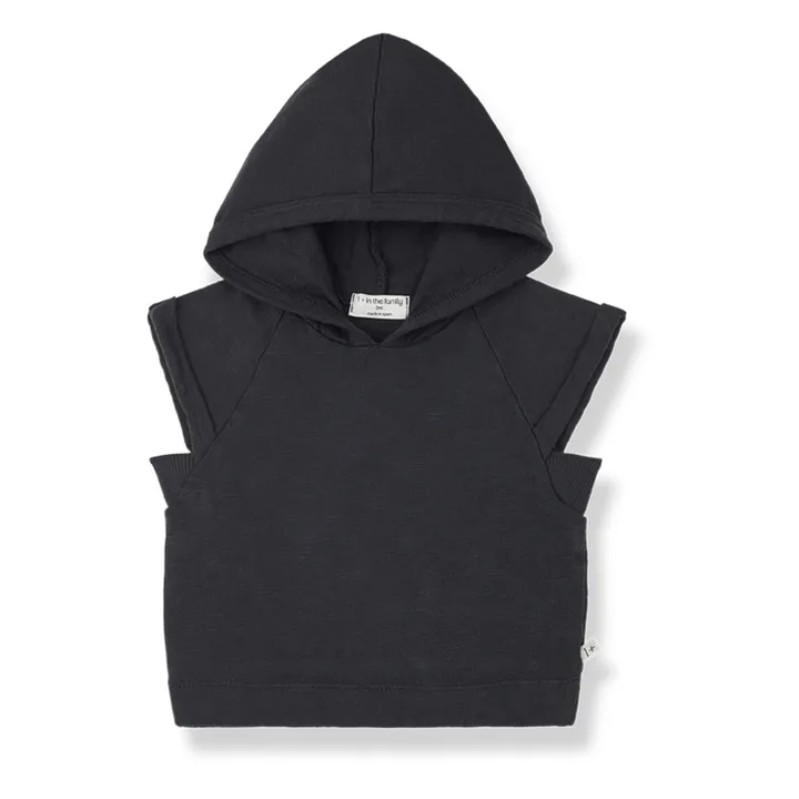 1+ in the family Sweat Sans Manches Peppo | Gris anthracite
