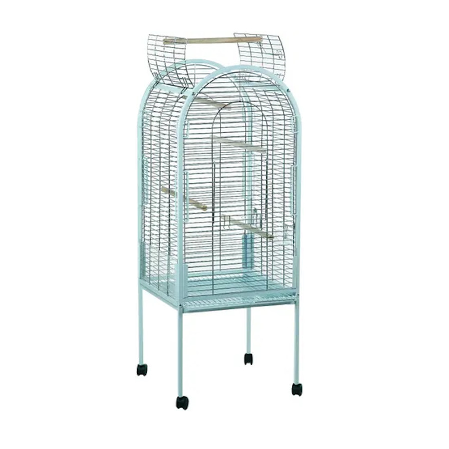 Gaiola Flamingo Lorre Branca para Papagaios