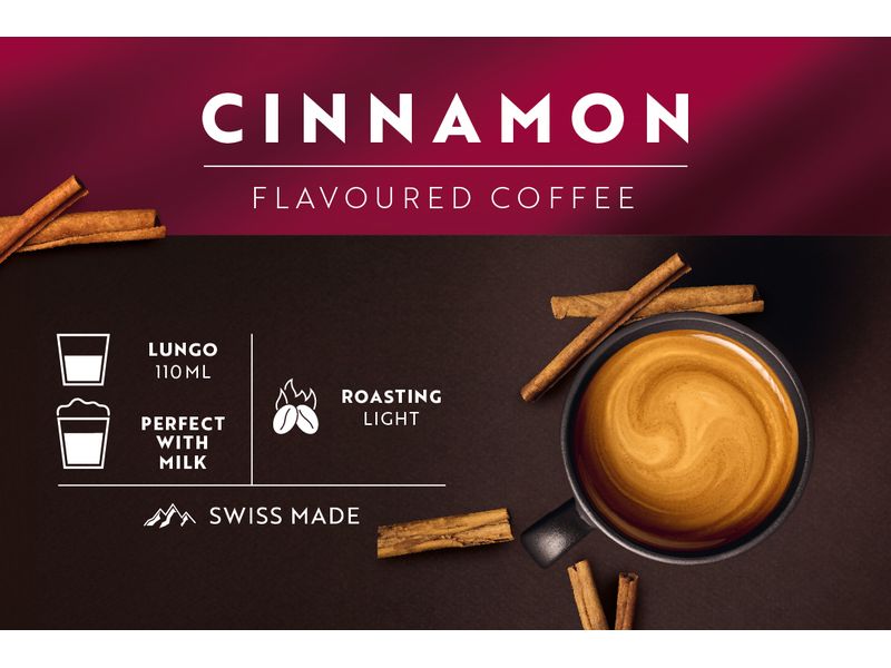 Café Royal Kaffeekapseln für Nespresso Cinnamon 100 Stück Kaffeekapseln für Nespresso Maschinen