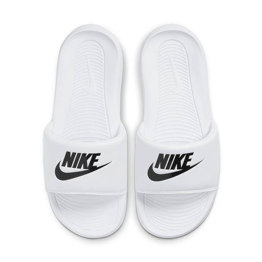 Nike Claquettes Victory One - Blanc/Noir Femme