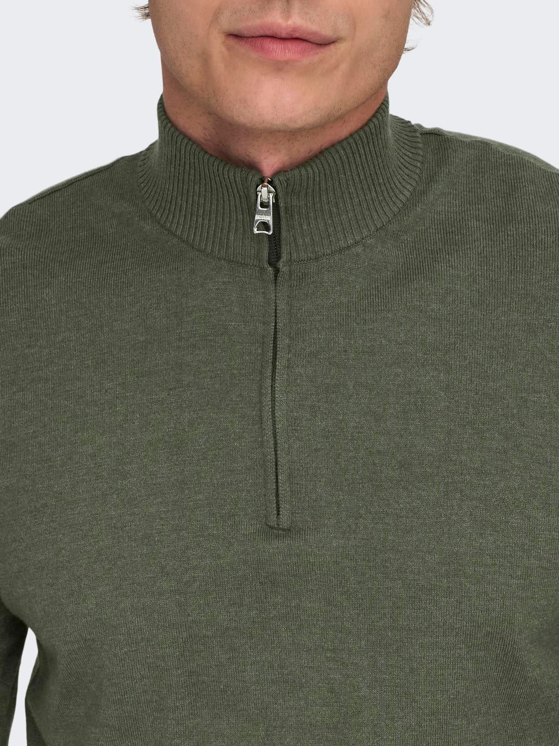 ONSLOUI Pullover Castor Gray