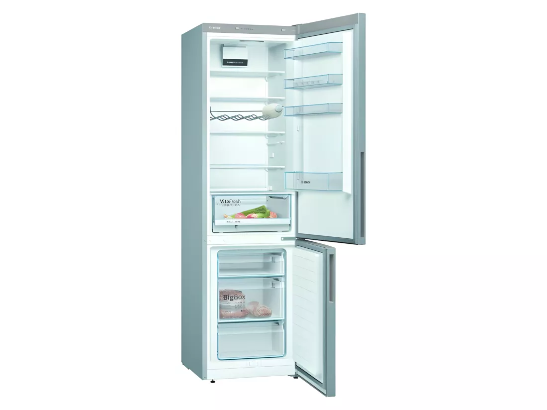 Bosch Réfrigérateur combiné 60cm 342l lowfrost inox - kgv39vleas