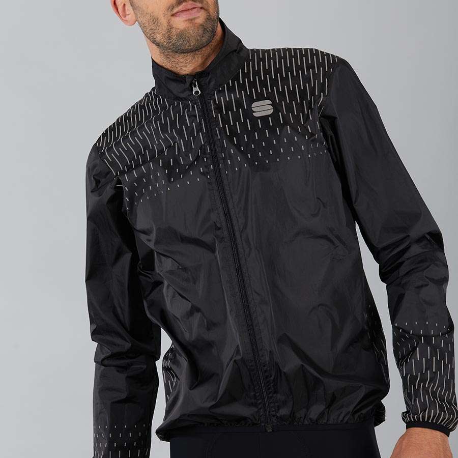 Sportful Reflex Fietsjack Zwart Heren