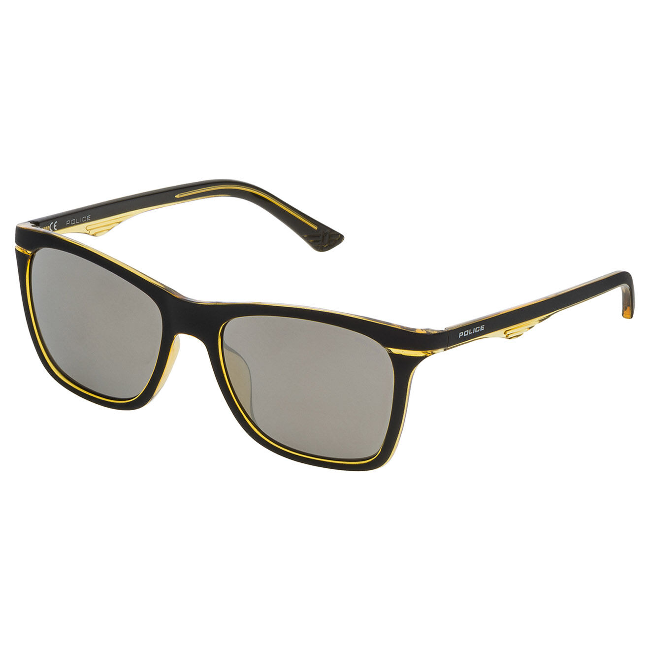 Police Lunettes de soleil Enfant jaunes