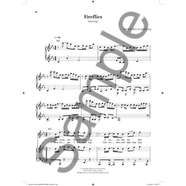 MusicSales - The Library Of Pop Songs