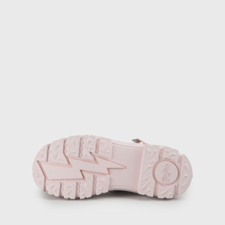ASPHA STR - SANDAL PLATFORM - TEXTILE - ROSE