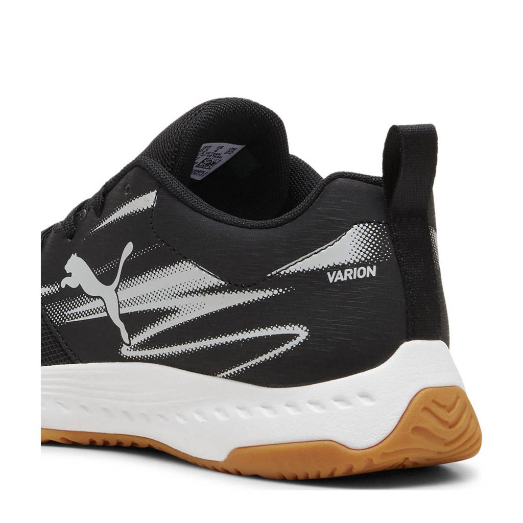 Puma Varion II Jrzaalsportschoenen zwart/lichtgrijs