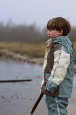 Nordbjørn Pallas Fôret Regnsett, Silver Blue