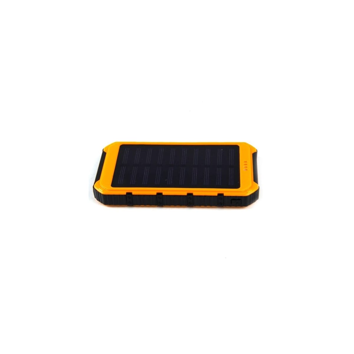 Powerbank 8000mAh Solcellelading Gul