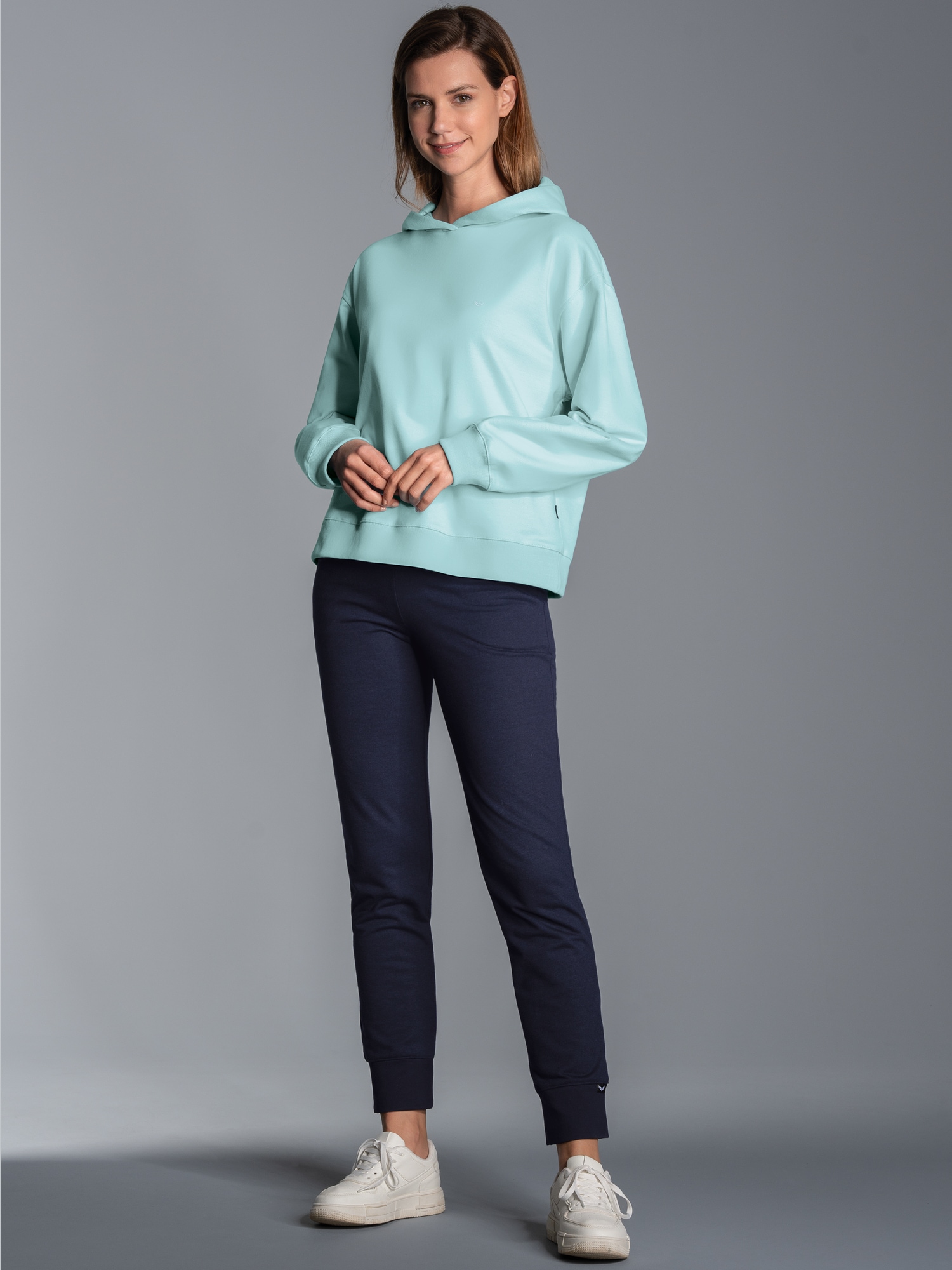 Oversized Jogginganzug in leichter Sweat-Qualität Gletscher